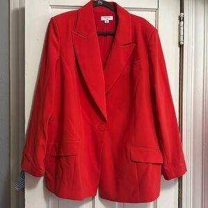 Sergio Hudson x Target red blazer
